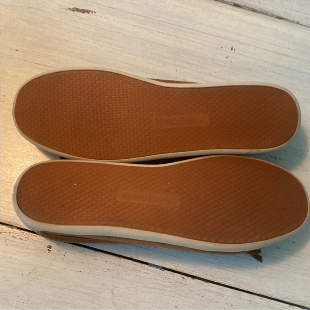 Minnetonka Brown Suede Moccasins - Picture 10 of 11